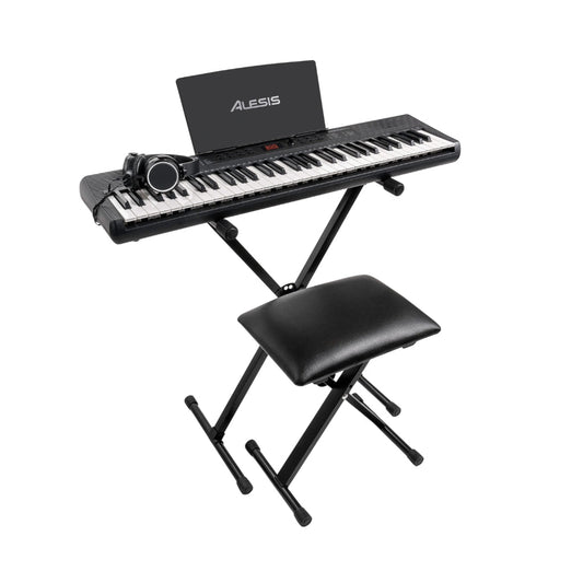 Alesis Harmony 61 MK4 61-Key Portable Keyboard with Complete Accessory Bundle