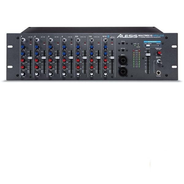 Alesis MM10W 10-Ch 19inch Rack Mixer w/ Bluetooth Wireless