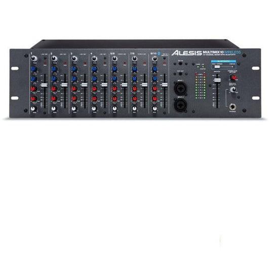 Alesis MM10W 10-Ch 19inch Rack Mixer w/ Bluetooth Wireless
