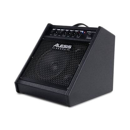Alesis Nitro Amp Pro 8” Compact Floor Monitor for Electronic Drums, 80W Bluetooth, 2.5” Tweeter, Wedge Design, Easy EQ Controls — view 4