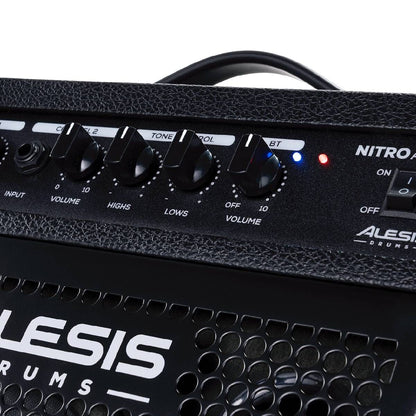 Alesis Nitro Amp Pro 8" Compact Floor Monitor Speaker for Electronic Drums with Bluetooth Streaming and 80W Amplification — view 6