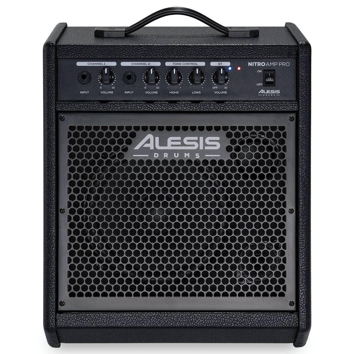 Alesis Nitro Amp Pro 8" Compact Floor Monitor Speaker for Electronic Drums with Bluetooth Streaming and 80W Amplification — view 2