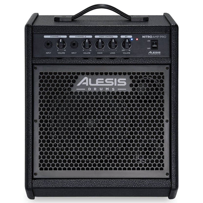 Alesis Nitro Amp Pro 8" Compact Floor Monitor Speaker for Electronic Drums with Bluetooth Streaming and 80W Amplification — view 2
