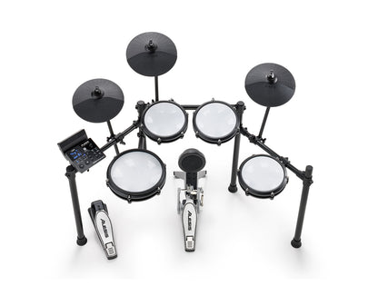 Alesis Nitro Max Mesh 5-Piece Mesh Electronic Drum Kit w/ Nitro Max Drum Module & 3 Cymbals — view 4