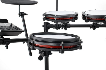Alesis Nitro Max Mesh 5-Piece Mesh Electronic Drum Kit w/ Nitro Max Drum Module & 3 Cymbals — view 3