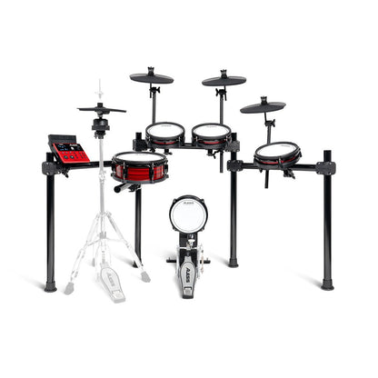 Alesis Nitro Ultimate 9-Piece Electronic Drum Kit with Hi-Hat Controller and Bluetooth Connectivity