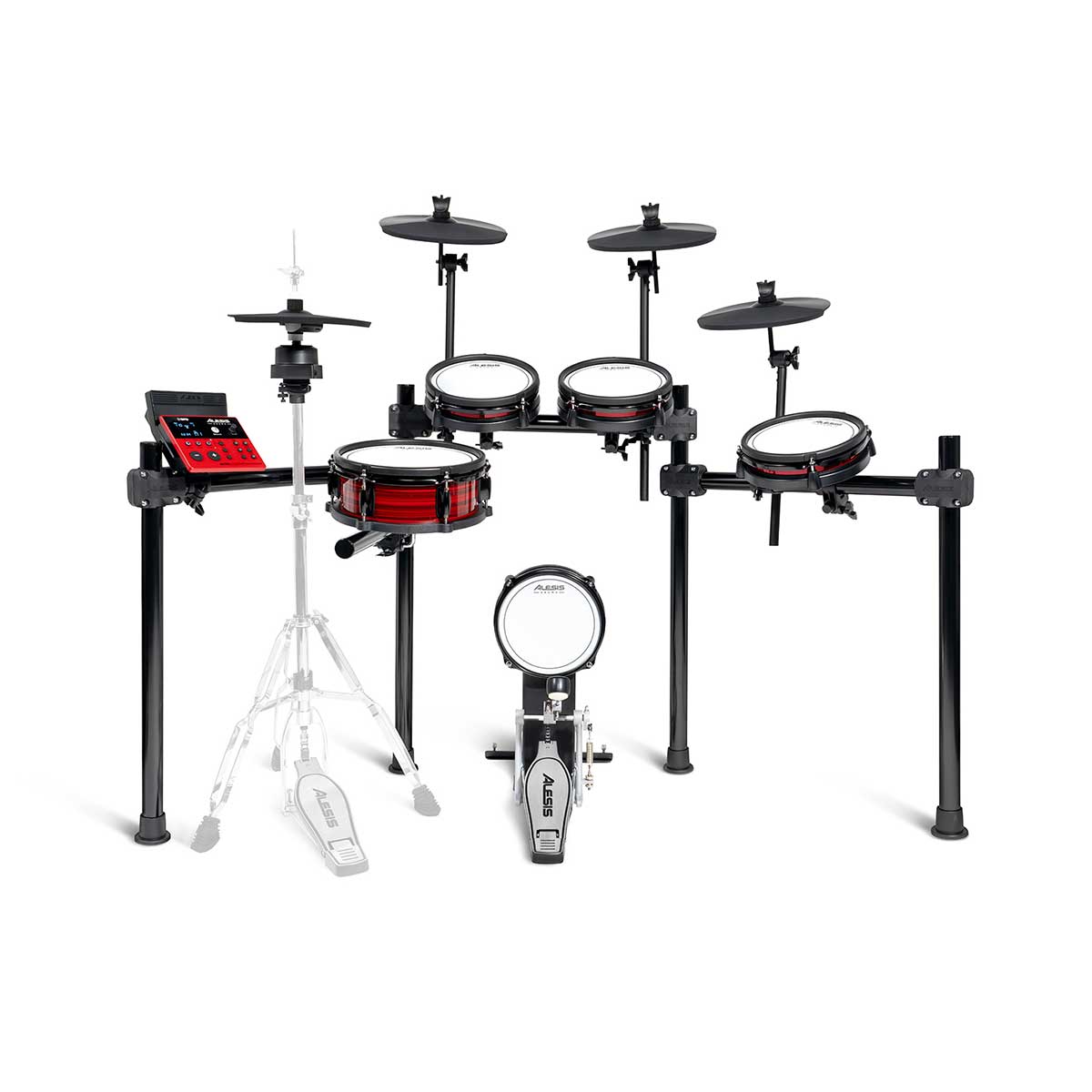 Alesis Nitro Ultimate 9-Piece Electronic Drum Kit with Hi-Hat Controller and Bluetooth Connectivity — view 5