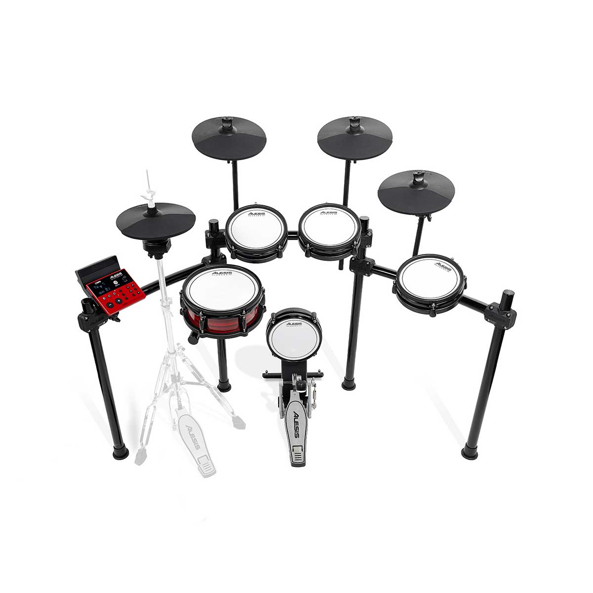 Alesis Nitro Ultimate 9-Piece Electronic Drum Kit with Hi-Hat Controller and Bluetooth Connectivity — view 6
