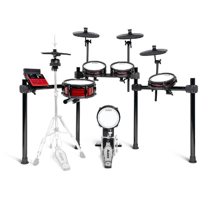 Alesis Nitro Ultimate 9-Piece Electronic Drum Kit with Stand-Mounted Hi-Hat and Bluetooth Connectivity