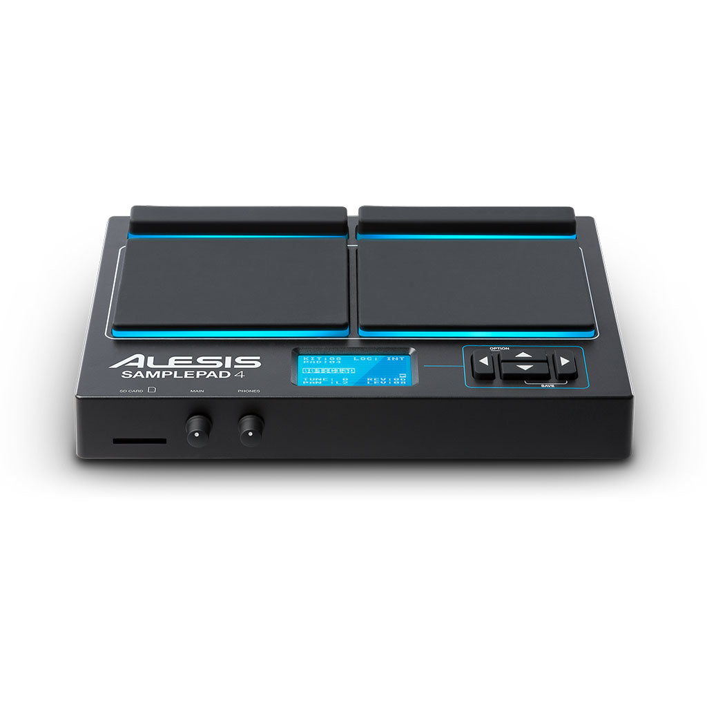 Alesis SamplePad 4 Electronic Drum Module with 4 Backlit Pads and USB Connectivity — view 2
