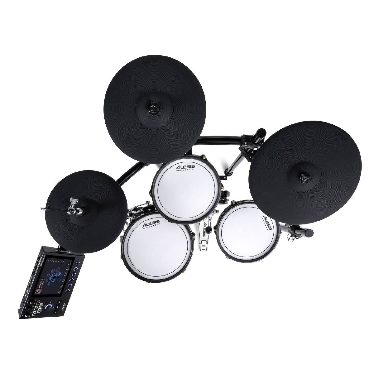 Alesis Strata Club 7-Piece Electronic Drum Set with 7" Touchscreen, Bluetooth, and WiFi — view 2