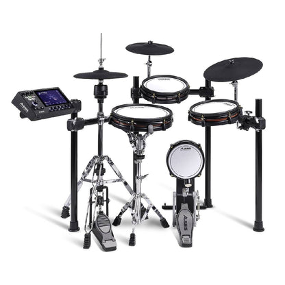 Alesis Strata Club 7-Piece Electronic Drum Set with 7" Touchscreen, Bluetooth, and WiFi