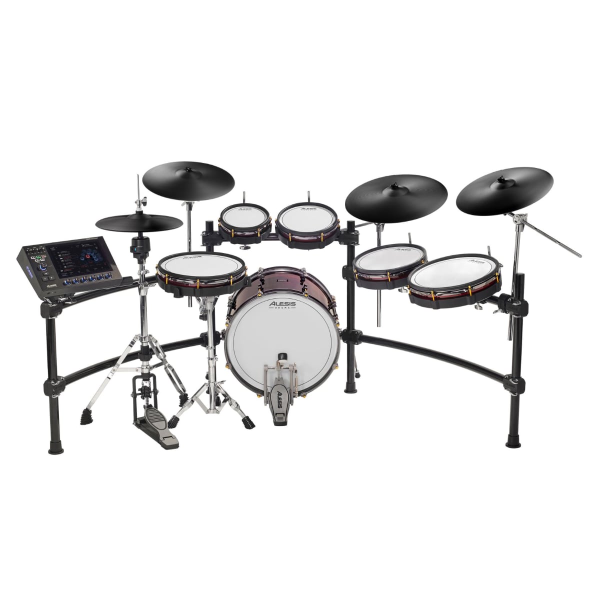 Alesis Strataprime Premium 10 Piece Electronic Drum Kit with 10.1" Touchscreen Module & ARC Cymbals - Open Box — view 4