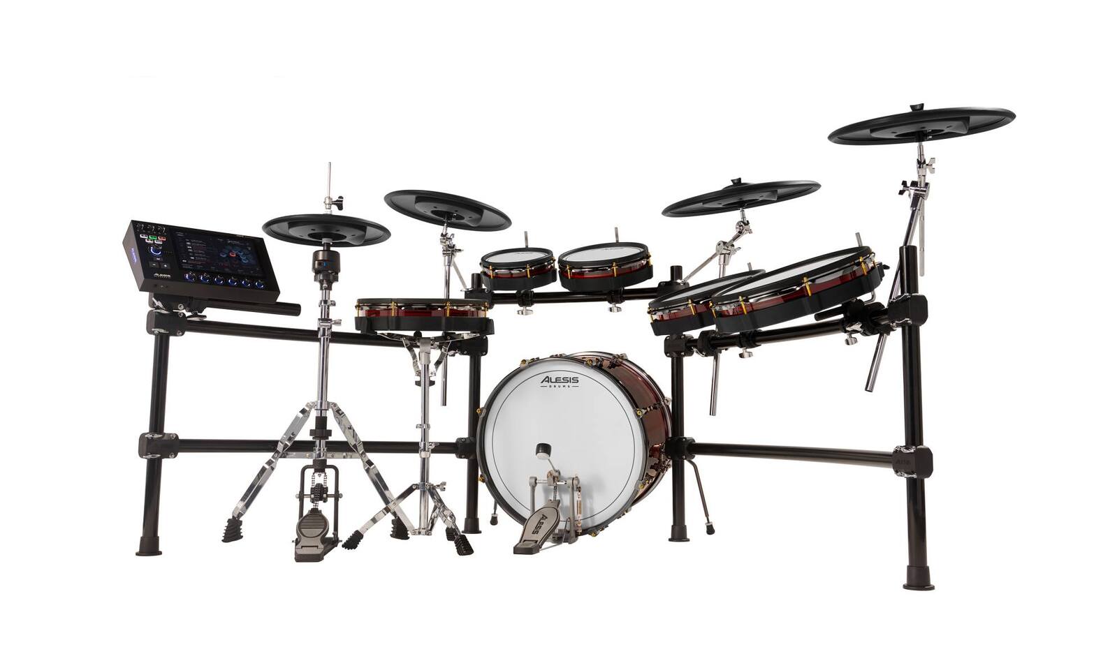 Alesis Strata Prime 10-Piece Electronic Drum Kit with Touch Screen Drum Module — view 2