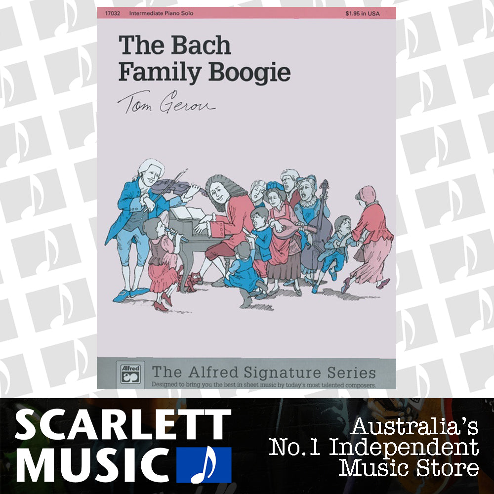 Bach Family Boogie Piano Sheet Music — view 2