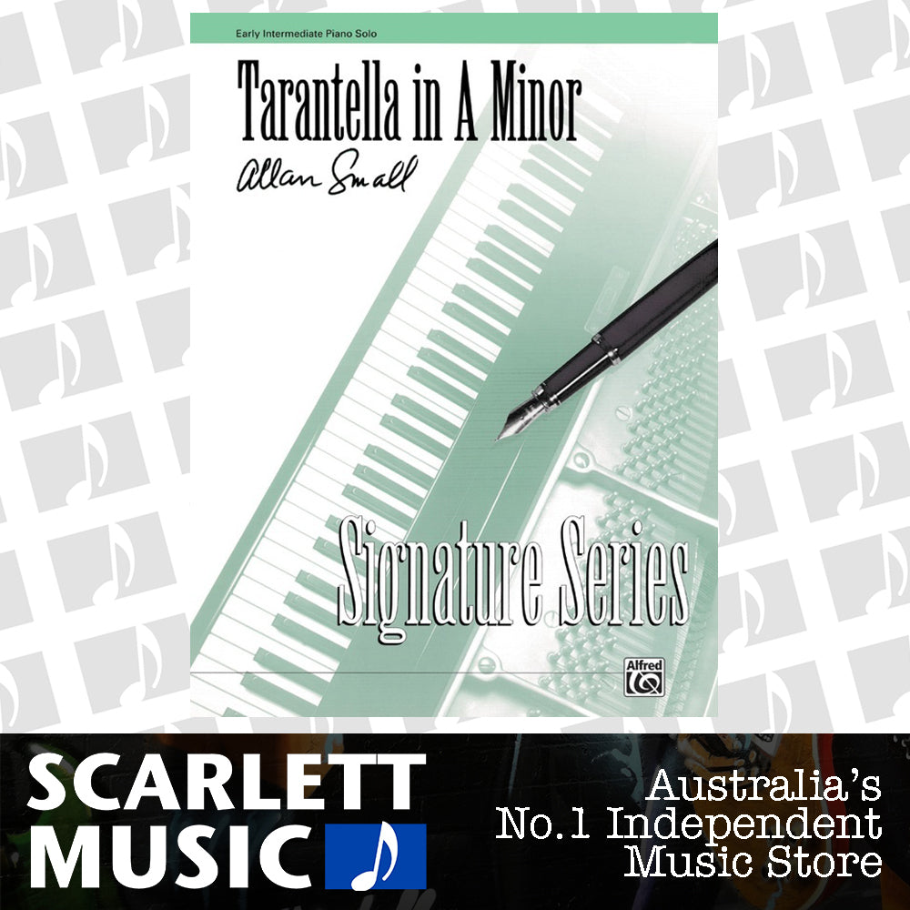 Tarantella in A Minor Piano Sheet Music — view 2