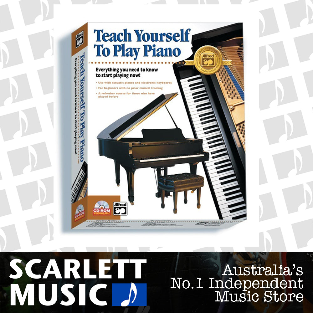 Teach Yourself to Play Piano CD Rom Box Set — view 2