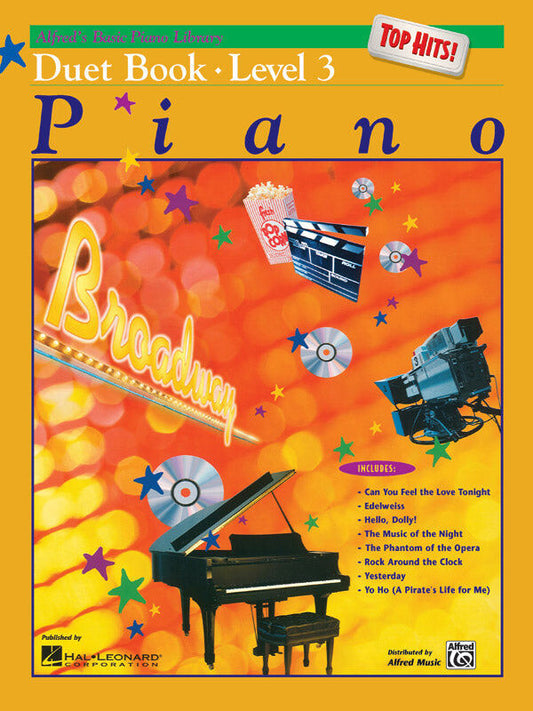 ABPL Top Hits Duet Book 3 - Piano Sheet Music for Young Pianists