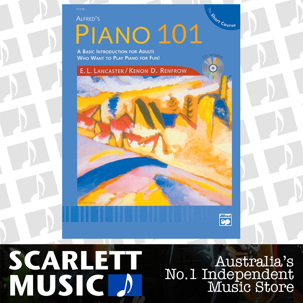 Piano 101 The Short Course Book/CD — view 2