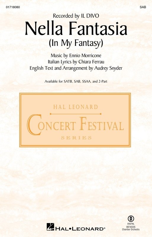 Nella Fantasia (In My Fantasy) Sab/Piano (Hal Leonard)
