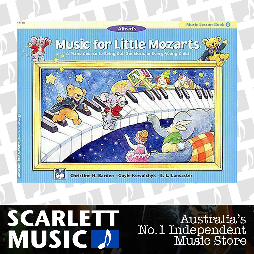 Music For Little Mozarts Piano Lesson Book 3 — view 2