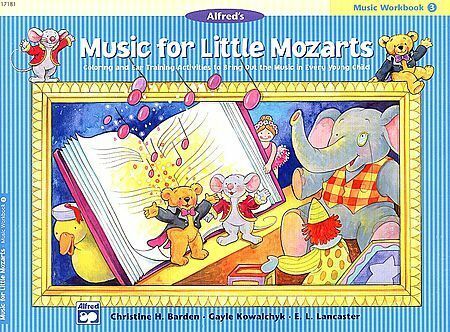 Music For Little Mozart's Piano WorkBook 3