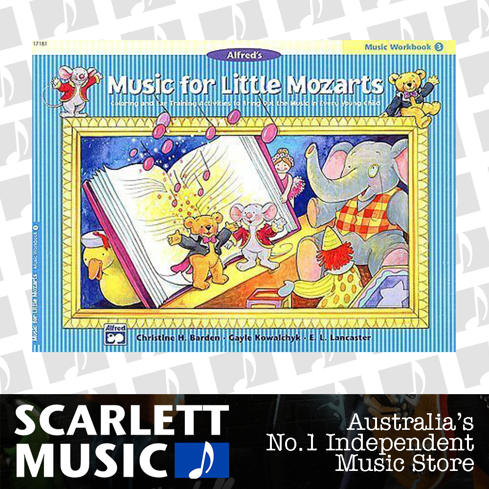 Music For Little Mozart's Piano WorkBook 3 — view 2