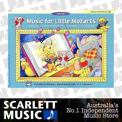 Music For Little Mozart's Piano WorkBook 3 — view 2