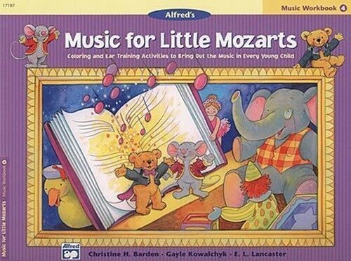 Music For Little Mozarts Piano WorkBook 4