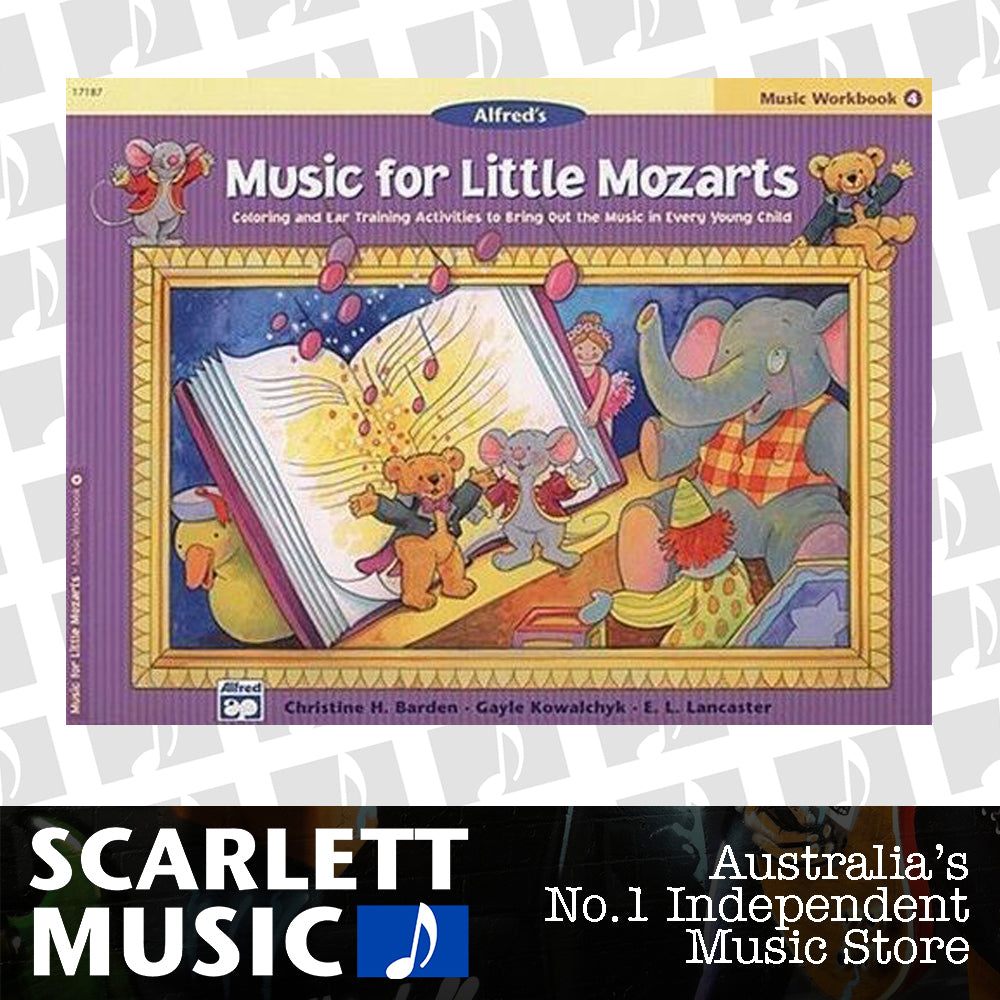 Music For Little Mozarts Piano WorkBook 4 — view 2