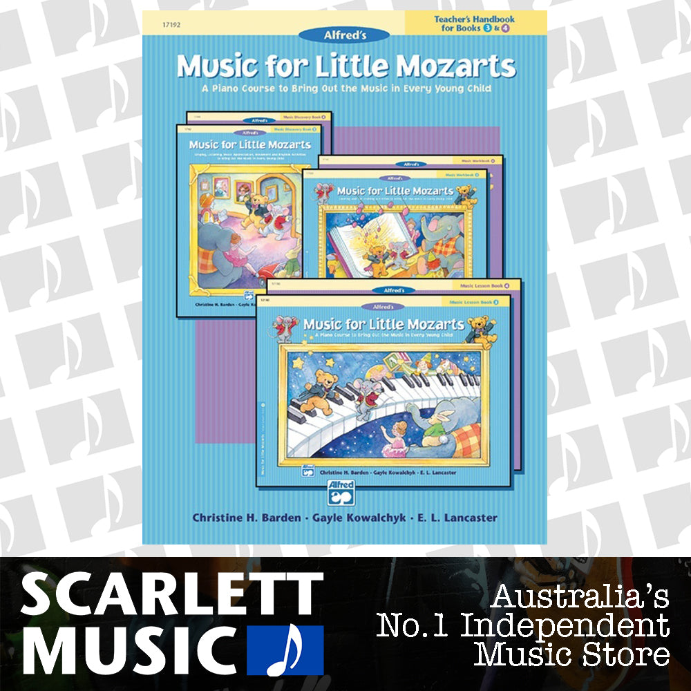 Music For Little Mozarts Teachers Books 3 & 4 — view 2