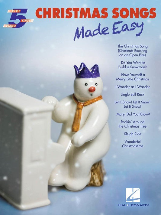 Christmas Songs Made Easy — 5 Finger Piano (Hal Leonard)