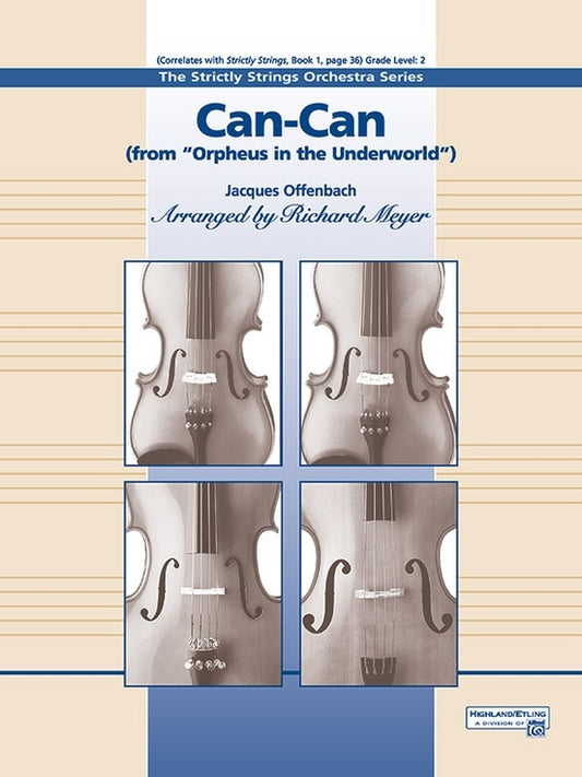 Can Can String Orchestra Sheet Music Grade 1