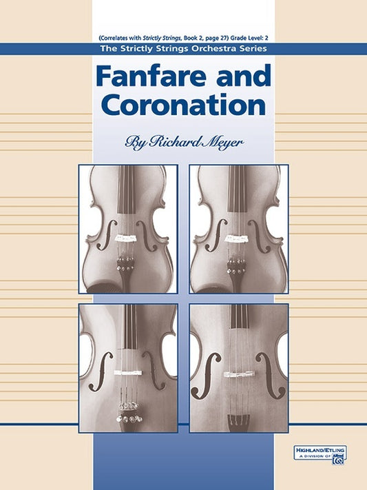 Fanfare And Coronation String Orchestra Gr 1