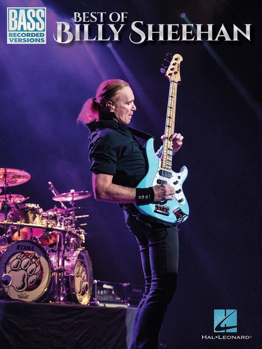Best of Billy Sheehan — Bass Guitar TAB (Bass Recorded Versions, Hal Leonard)