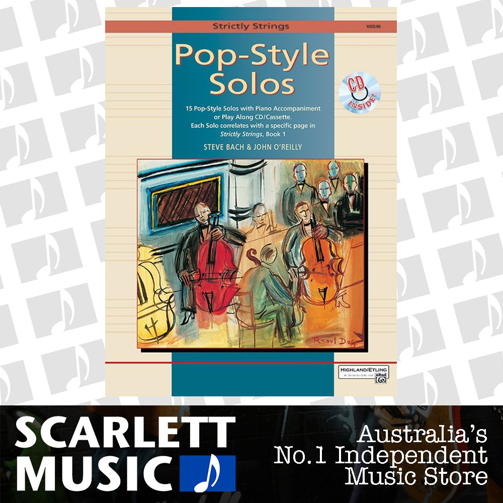 Strictly Strings Pop-Style Solos for Violin Book and CD — view 2