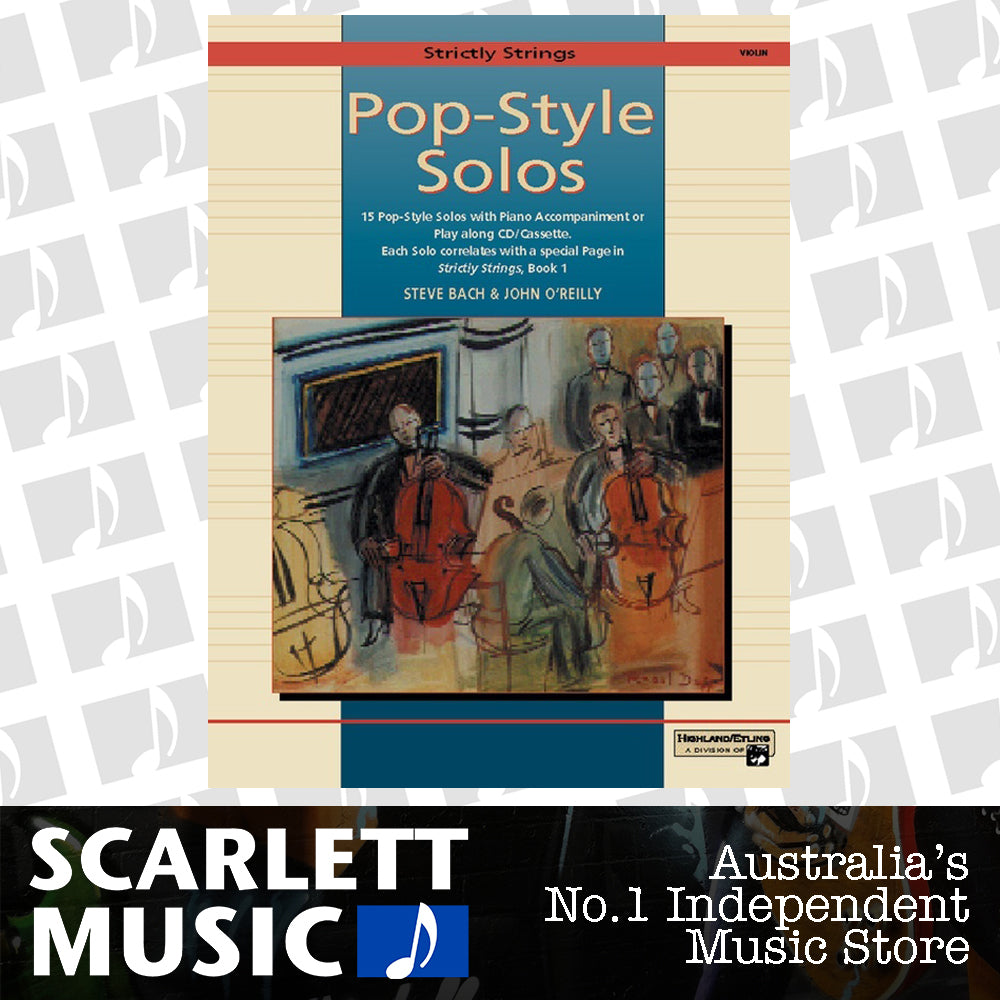 Strictly Strings Pop-Style Solos Violin Book — view 2