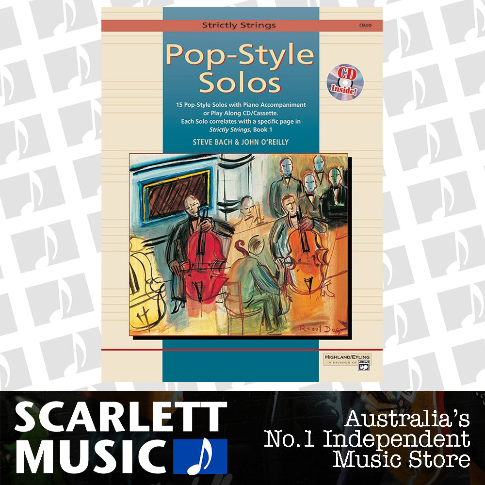 Strictly Strings Pop-Style Solos Cello Book with CD — view 2