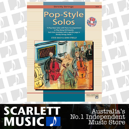 Strictly Strings Pop-Style Solos Cello Book with CD — view 2