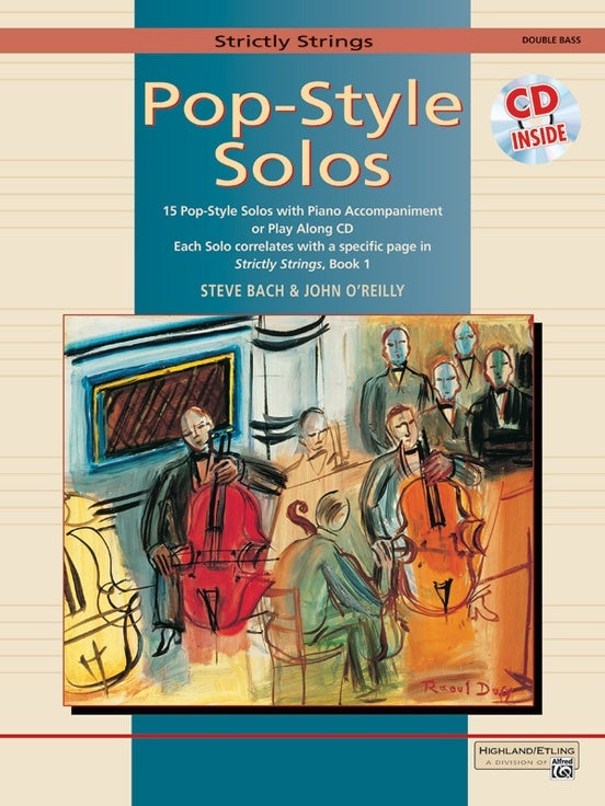 Strictly Strings Pop-Style Solos for Bass Book and CD