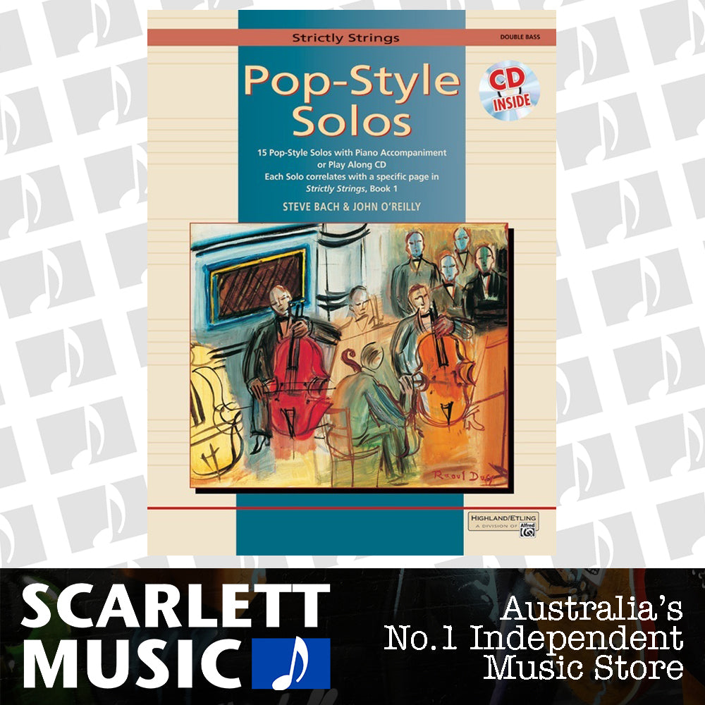 Strictly Strings Pop-Style Solos for Bass Book and CD — view 2
