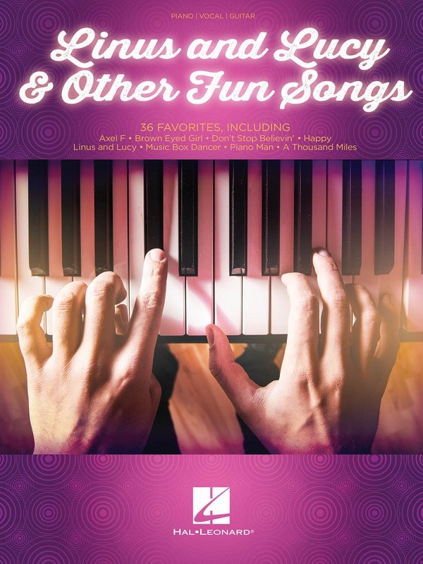 Linus and Lucy & Other Fun Songs — Piano/Vocal/Guitar (Hal Leonard)