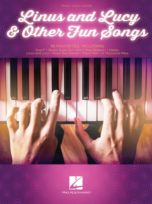 Linus and Lucy & Other Fun Songs — Piano/Vocal/Guitar (Hal Leonard)