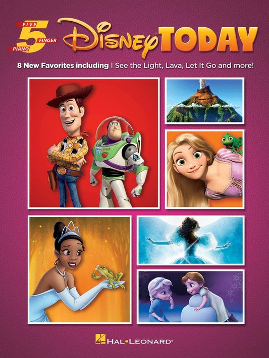 Disney Today — Five Finger Piano (Hal Leonard)