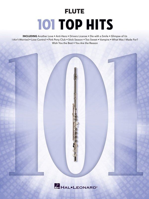 101 Top Hits for Flute by Hal Leonard - 176 Pages