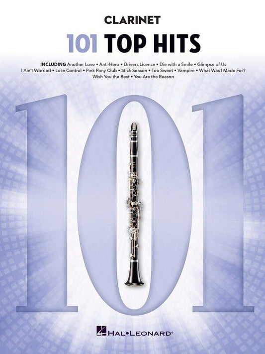 101 Top Hits for Clarinet by Hal Leonard - 176 Pages