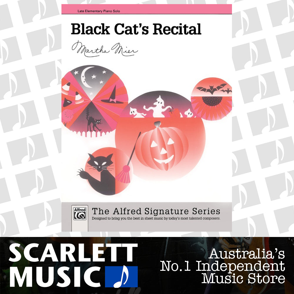 Black Cat's Recital Piano Sheet Music — view 2