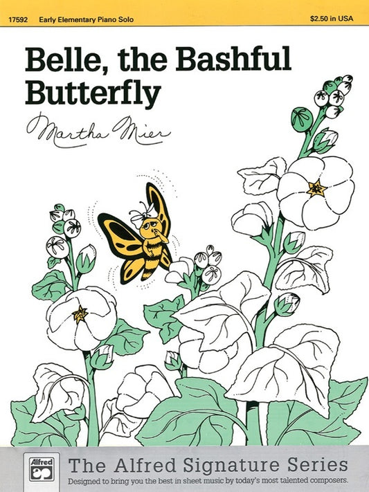 Belle the Bashful Butterfly Piano Sheet Music