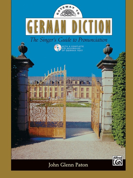 Gateway To German Diction Singers Guide Book/CD