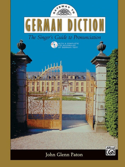 Gateway To German Diction Singers Guide Book/CD